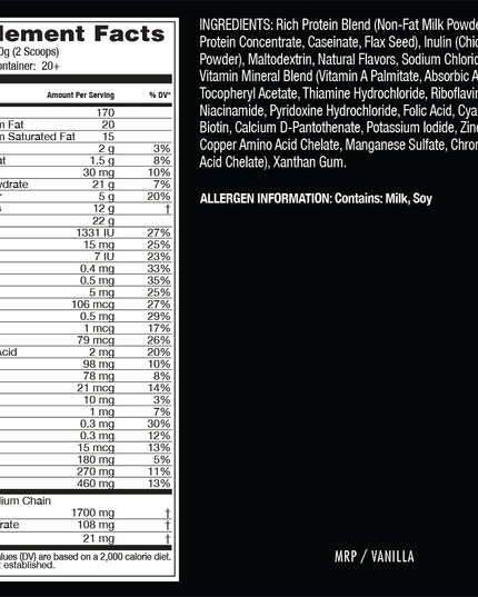 MRP Protein | 2.25lb